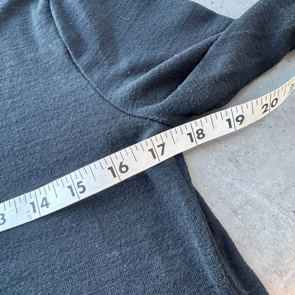 Vintage Y2K Banana Republic Luxespun Long Sleeve Basic Black Women's Small - Picture 4 of 5